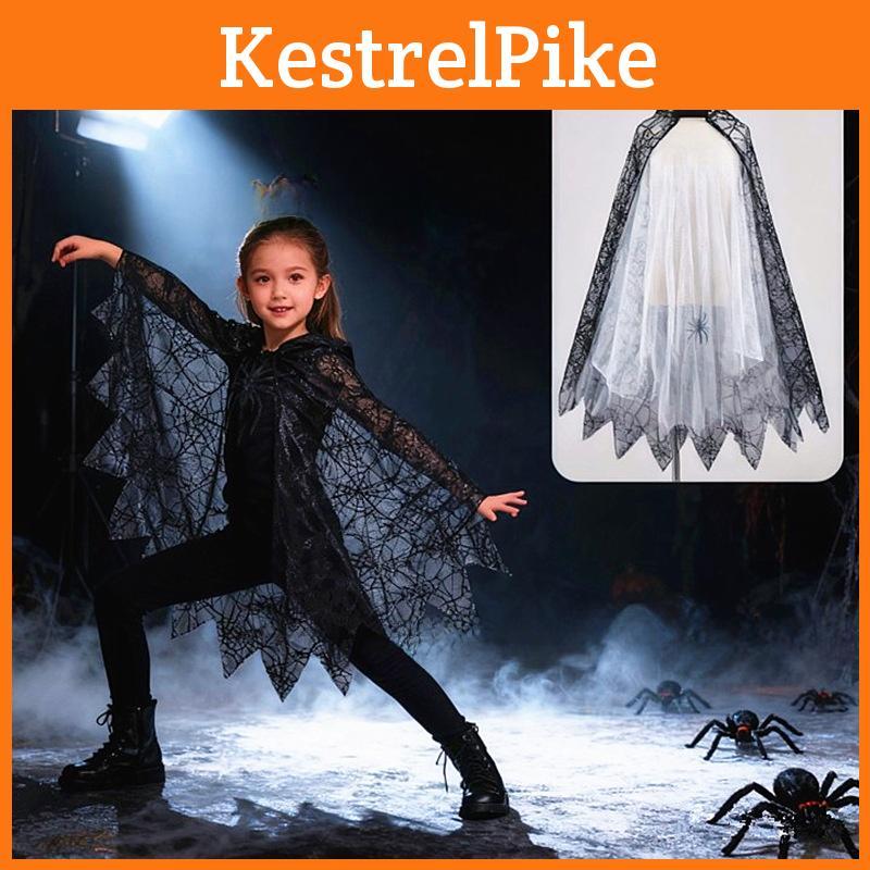 Halloween Spindelve Blondekappe For Barn Og Voksne Cosplay Festkostyme