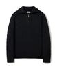 COSTUME O’CLOCK Cable Half Zip Heavy Knit Pullover 8 Color Cooskt069