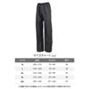 Daytona Motorcycle Rainwear Pants Only Water Pressure Resistance 20,000mm Waterproof High Performance Rainwear DR-001 Repair Product Black XL Size 482