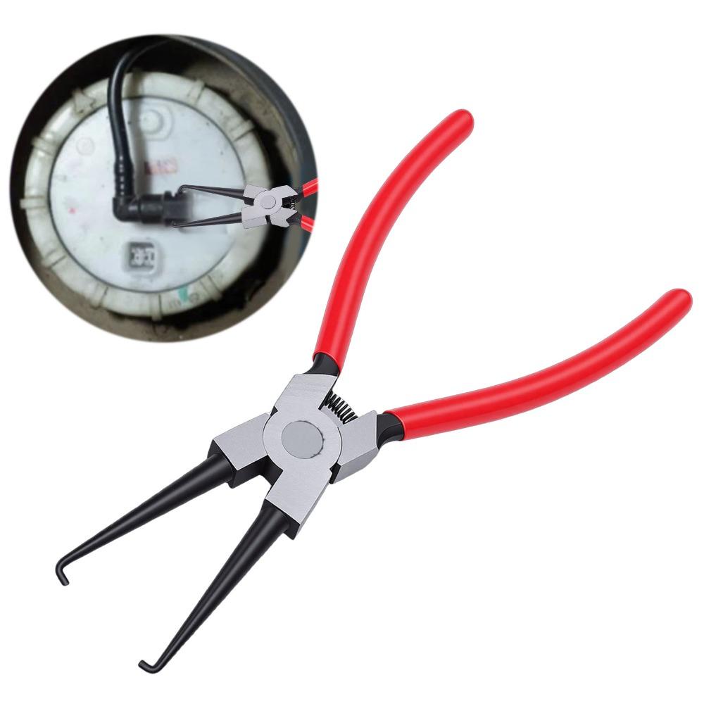 9 Inch Fuel Line Pliers Built-In Return Spring Universal Quick Release Pliers Anti-Slip Handle Fuel Hose Pliers