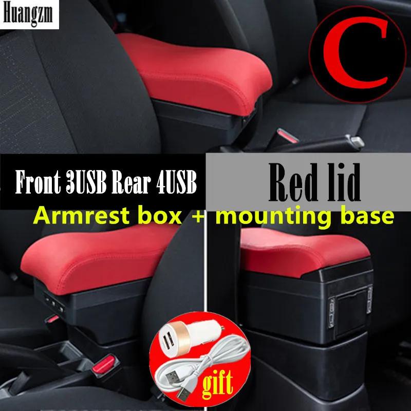 Car Armrest box For Opel Astra Armrest Box For Opel Astra H 2004-2014 Central storage Box with USB Interior Car Accessories
