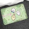 Cartoon C-Chiikawas Door Mat Washable Non-Slip Living Room Sofa Chairs Area Mat Kitchen Bedside Area Rugs