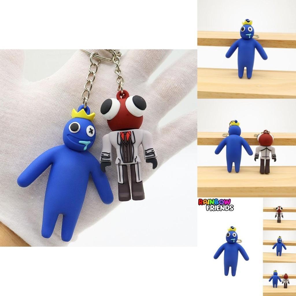 Vibrant Roblox Rainbow Friends Keychain Bag Pendant Toy For Kids Xmas Gifts