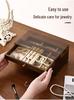 Dustproof Multi-layer Jewelry Box with Drawer for Bracelets, Necklaces, Rings, and Earrings - Large Capacity Storage for Accessories