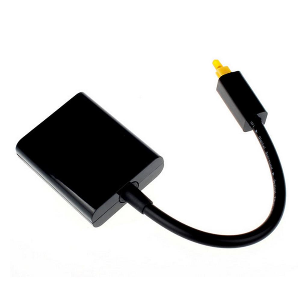Adaptateur Répartiteur de Son Optique Numérique Toslink Double Port Câble Son Optique à Fibre 1 Entrée 2 Sorties Distributeur pour TV