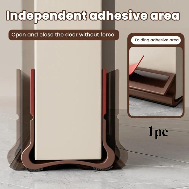 1pc Soundproofing Strips, Door Seams, Sealing Strips, Door Doors, Soundproof Door Stickers, Bedroom Doors