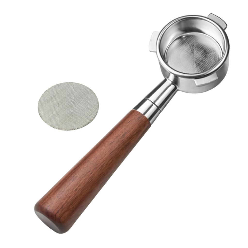 ABIY 54 Mm Bottomless Portafilter with Puck Screen, for Breville Barista Express Machines,Stainless Steel Portafilter