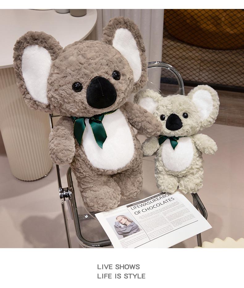 Large Adorable Koala Plush Toy - Sloth Doll Sleeping Hug Pillow for Girls