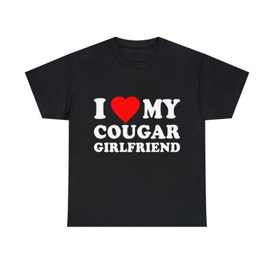 Ich liebe meine Cougar Freundin Grafik T-Shirt, S-5XL