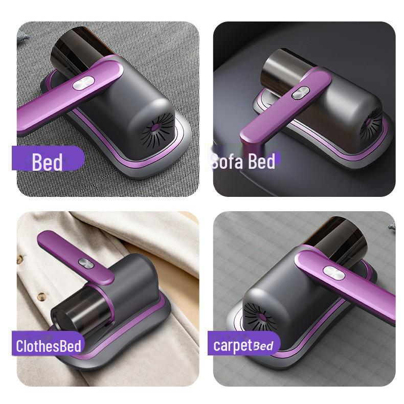 Compact Mite Removal Bed Vacuum Cleaner with Strong Suction for Deep Cleaning Sofa and Household Use