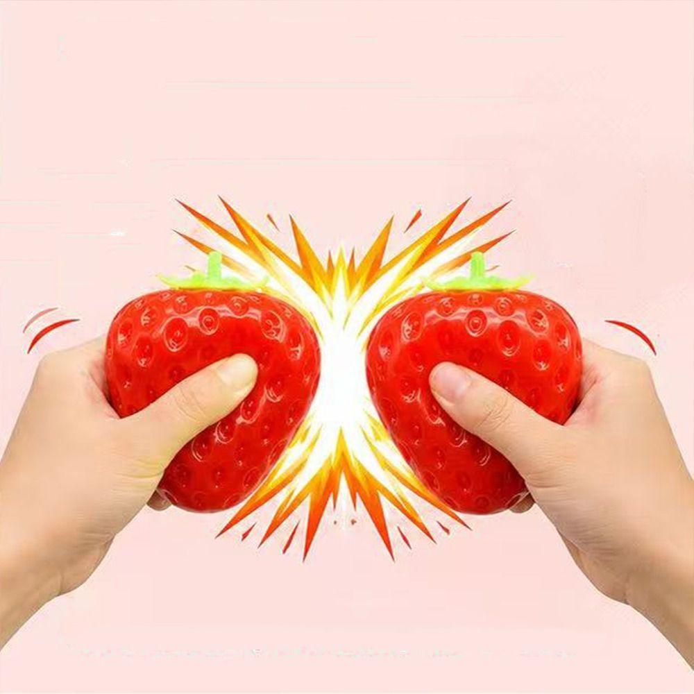 Handmade Crispy Peanut Squishy Shapeable Sensory Fidget Ball Blocks Filled Squishy Adult Kids