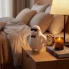 Niedliche Coole Schaffigur 3D-gedrucktes Lamm mit Sonnenbrille und Fliege Neuheit Tier-Skulptur für Heim-Büro-Schreibtisch-Dekoration