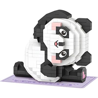 LOZ Nanoblock Small 02 Yoga Panda, Mixed Colors, Korean Popular Toys