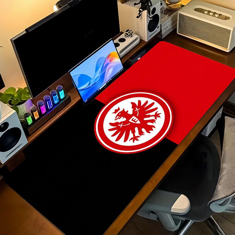 Eintracht Frankfurt Large Gaming Table Cushion Non-slip Laptop Tablet Big Mousepad XXL Mat Mini PC Playmat With Lock edge