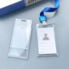 Photo Holder Acrylic ID Holder Transparent Acrylic Holder Portable Bus Card Protective Case For Protective Cover Girls Kids