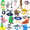 Tung Tung Sahur Action Figures Capu Capu Boneka Ambalabu Tralalelo Tralala Shark Shimpanzini Bananini Anime Model Toys Gift
