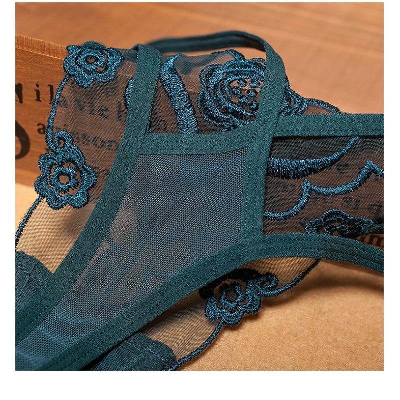 Women's T-Shape Sexy Lace Erotic Panties Ladies Midnight Panties