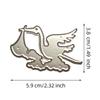 Cutting Dies DIY Embossing Mould Stencil Template Metal Cutting Dies Scrapbook Album Paper Card Dies Decorations Molds