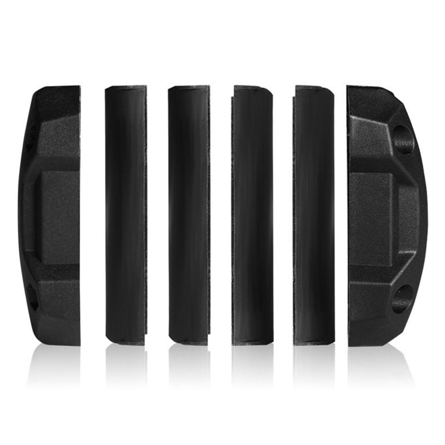 Pair Motorcycle Engine Guard Crash Bar Bumper Protector Decor Block 22/25/28mm