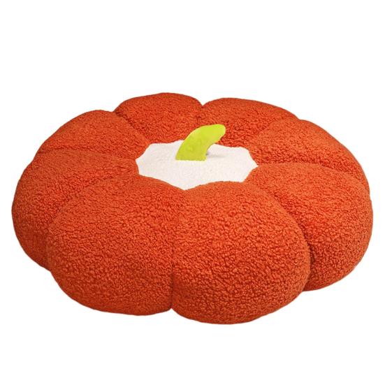 Pumpkin Seat Cushion Decorative Round Pillow Multifunctional Floor Mat Dog