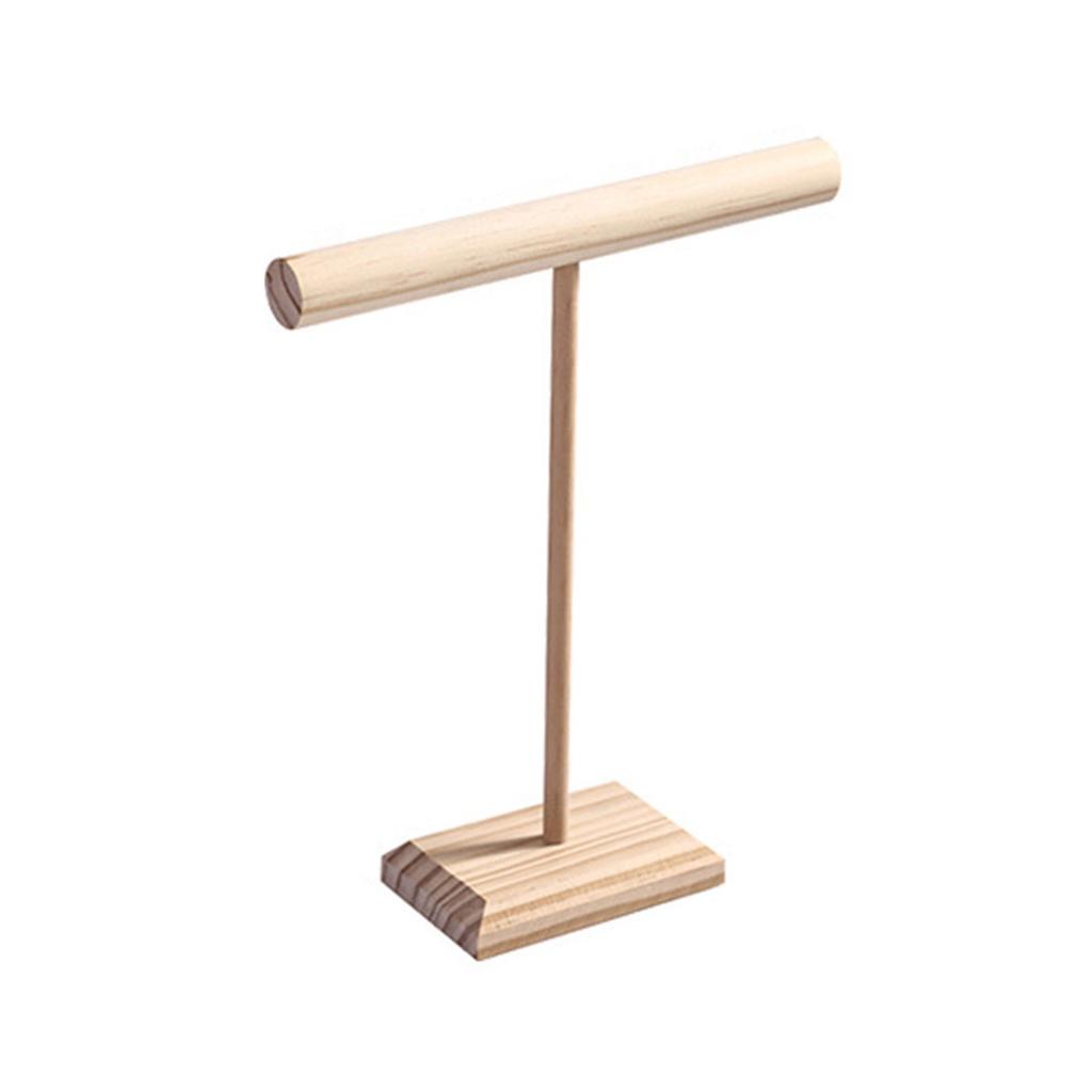 Eleganter Armband- und Armreifhalter aus Holz mit Holzfuß Stilvoller Schmuckständer für Einzelhandelsauslagen und Heimorganisation