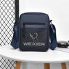 WEIXIER Men's Crossbody Shoulder Bag Messenger Bag Mini Purse Travel Passport Wallet Bag