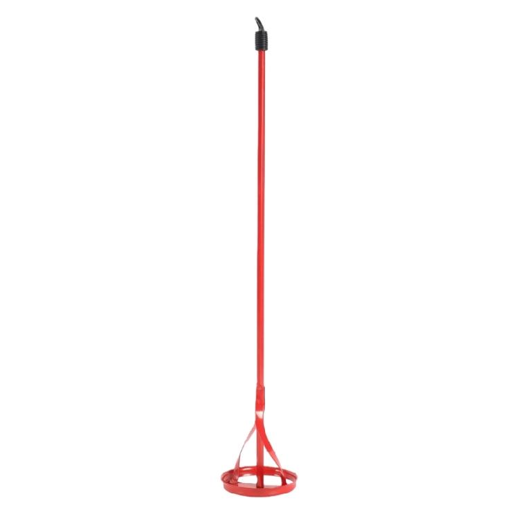 Steel Helical Mixing Blade For Power Drills Hexagonal Shaft Ensures Stability When Mixing Paint Grout In Large Bucket