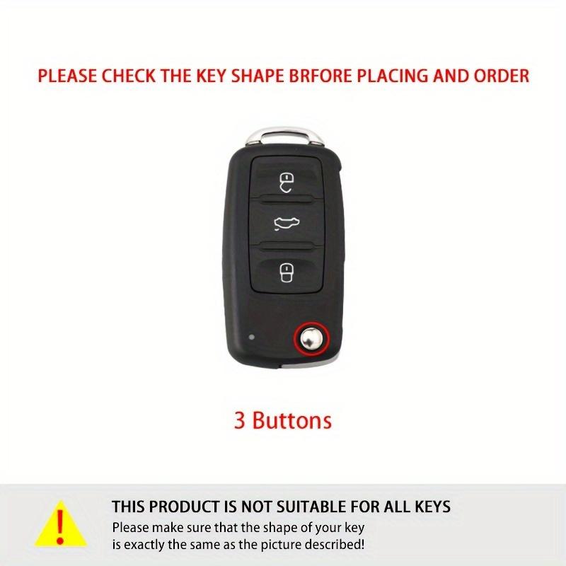 TPU Car Key Case Cover for Volkswagen Fox Tiguan Passat Golf Jetta Beetle Kodiaq Superb Octavia Seat Accessories