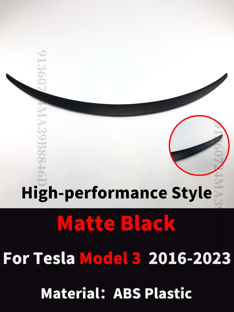 Für Tesla Model 3 Y 2016-2024 Tuning Original Hochleistungs Heckklappen-Spoiler Flügel Heck-Deflektor Splitter Facelift Karosserie-Kit