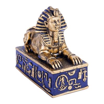Ägyptische Stile Sphinx Statue Figuren Harz Sphinx Figuren Dekorationsgegenstände Tischmittelstücke für Heimdekorationen
