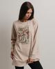 Long Sweatshirt Butella 16639 M Beige