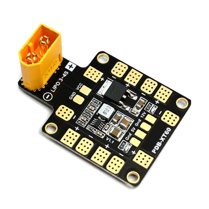 Power Distribution Board PDB XT60 BEC 5V & 12V for RC Helicopter Quadcopter Muliticopter Drone