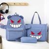 Three-piece Backpack Schoolbag For Primary And Middle School Students Large-capacity Backpack
