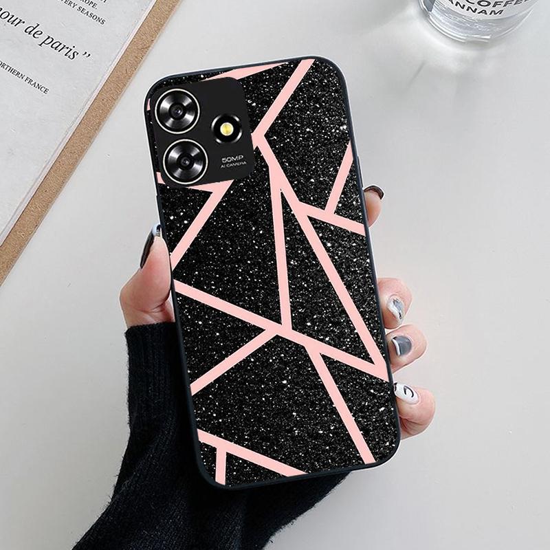 Pre ZTE Blade V50 Dizajnové puzdro Kvetinové maľované silikónové puzdrá Pre ZTE Blade A73 4G / V50 Smart Axon 50 Lite Puzdro TPU kryt Fundas