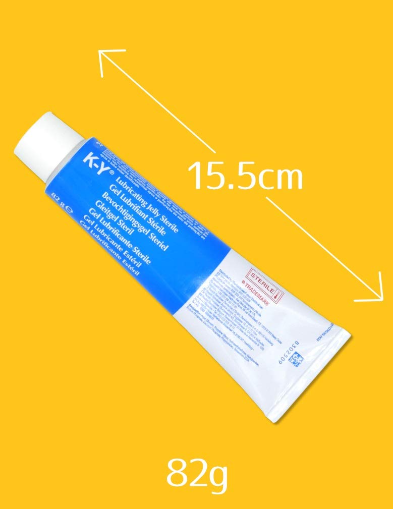 Reckitt Benckiser Lubricating Jelly Lotion KY Jelly Lubricating Jelly Water Soluble 82g X 2 Pieces