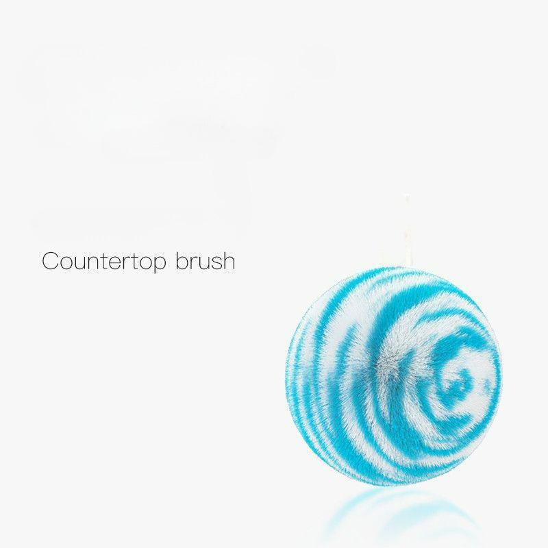 

Bathroom Cleaning Ball Sink Brush Toilet Bathtub Brush Countertop Wash Basin Wash Table Cleaning Ball синий