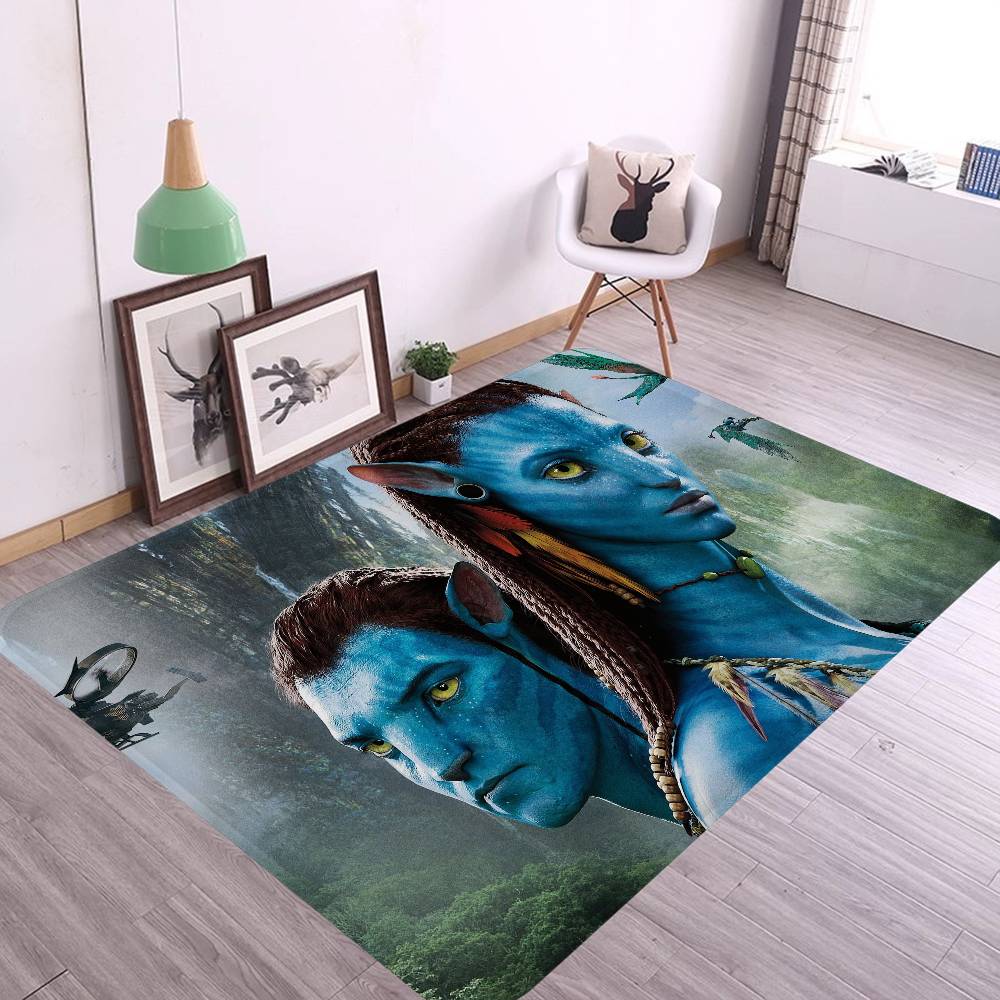 Film Sci-fi A-Avatar Tappetino da Pavimento Più Economico Antiscivolo Moderno Soggiorno Balcone Stampato Tappetini da Comodino