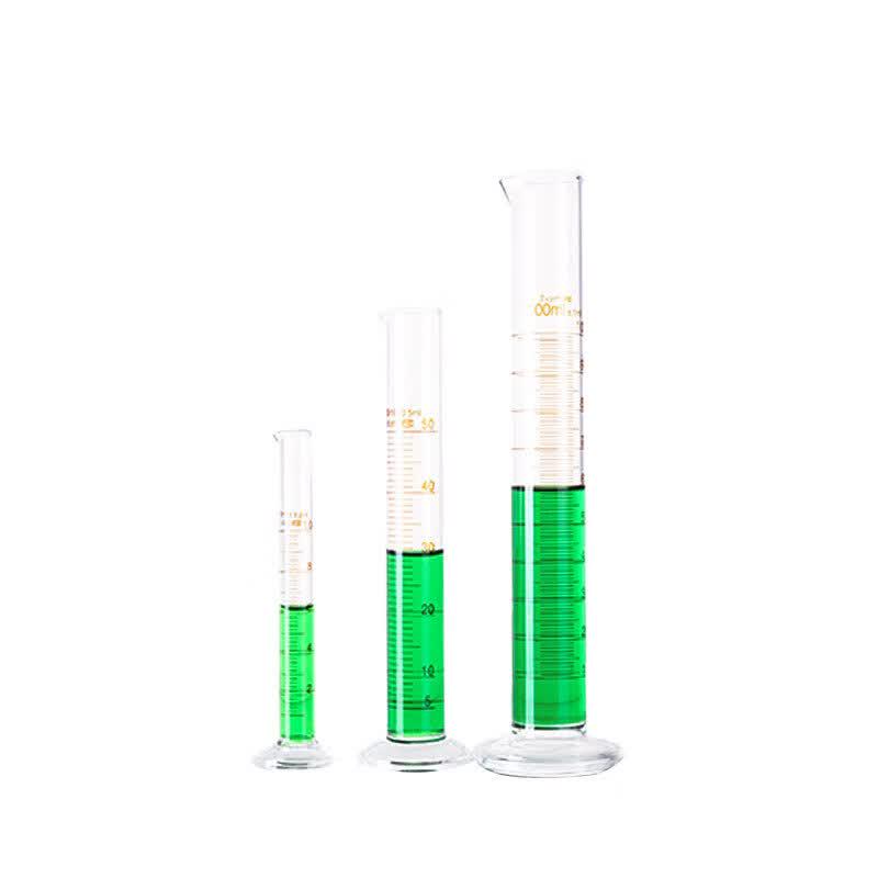 JNL 100ml Graduated High Borosilicate Glass Measuring Cylinders, 5-Pack