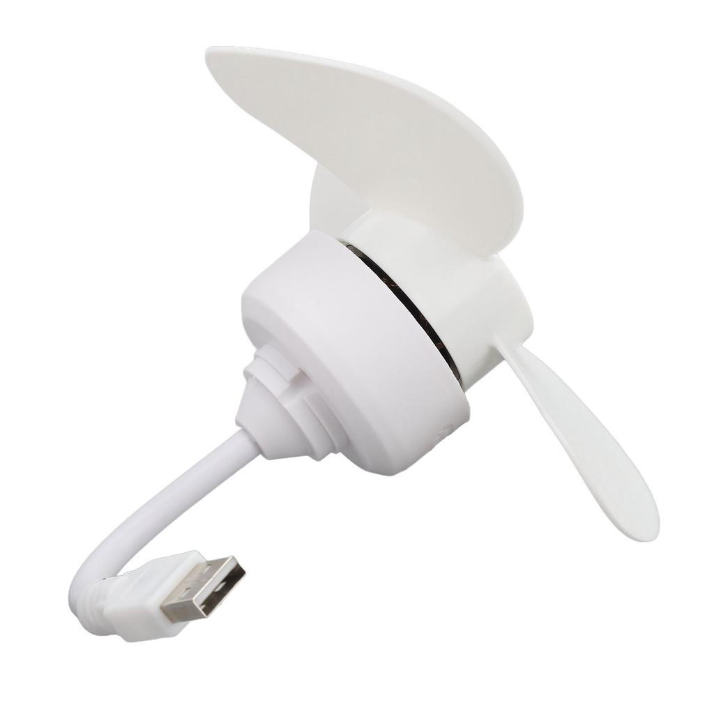 USB Flexible Fan ABS Bendable Quiet Portable Pocket Mini Cooling Fan for Power Bank Laptop PC