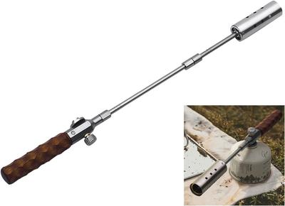 GOPEAK Gas Torch Switch Jet Burner - Powerful, Windproof Burner, Compatible with CB Cans and OD Cans, CB Can Adapter Included