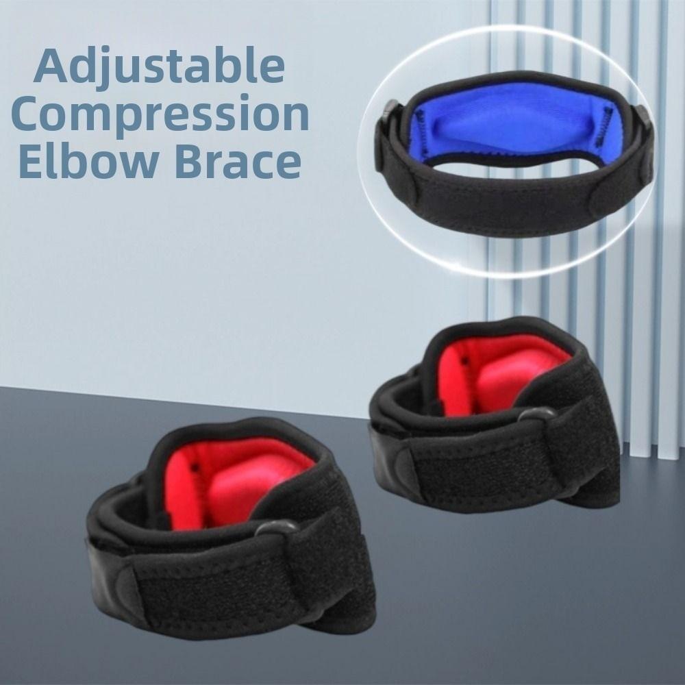 28cm Length Adjustable Elbow Support 3Colors Forearm Band New Tennis Elbow Brace  for Women and Men