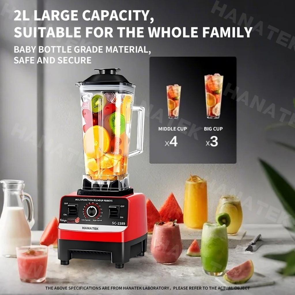 ArcticBreeze Versatile High-Power Blender Perfect For Making Shakes Soy Milk, Ice Crushing Fresh Juicing Smoothie Maker Kitchen Appliance
