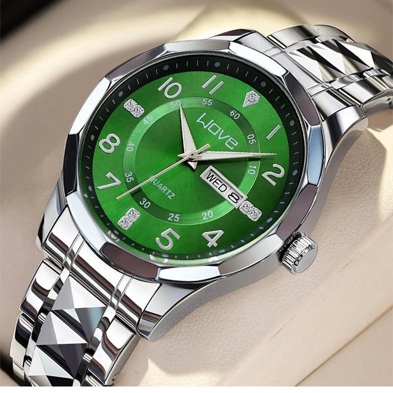 Langjue Men'S Watch Luminous Watch, Weekly Double Calendar Quartz Watch, Couple Watch