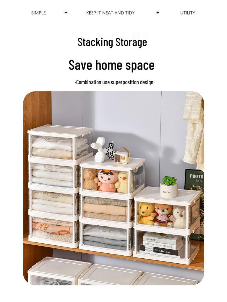 Víceúčelová velká skládací úložná skříň pro automobily a venkovní použití