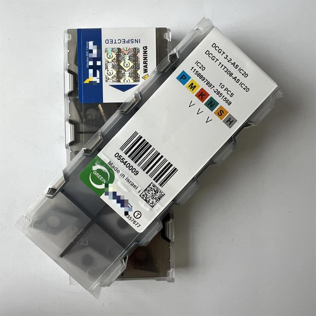 DCGT11T308-AS IC20 / Industrial indexable Carbide Inserts 10 Pcs