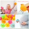 306090120Pc  Mini Rubber Duck Toy Colored Small Multicolor Queak And Float Small Ducks In Bulk Ducks Birthday Gifts