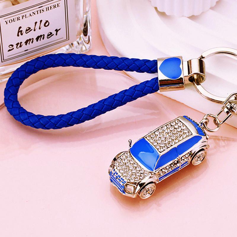 

Элегантный брелок Land Rover с шипами для женщин со стильной современной эстетикой Blue Diamond