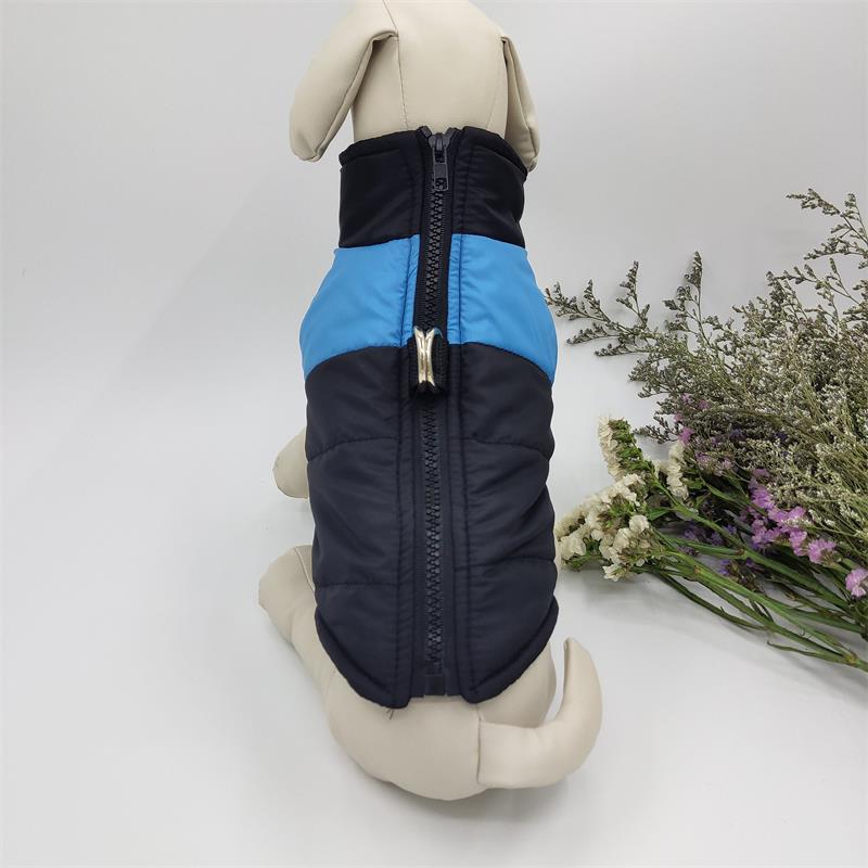 Pet Dog Ski Clothes Dog Clothes Warm Cotton Jacket Punching Jacket