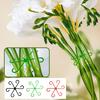 8 Pcs Plant Stem Holder Climbing Houseplant Stem Supports Reusable Flower Plant Stakes Stem Hooks Growth Accessories for Vegetables Fruits Flowers