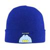 Halloween Hello Friend Card Portrait Knitting Hat  Trendy Caps Female Male Hippie Beanie Hats Spring Custom Elastic Bonnet Hats